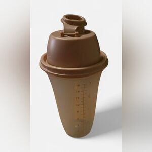Brown Shaker Bottle Tupperware